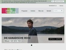 Tablet Screenshot of kinoimkesselhaus.at